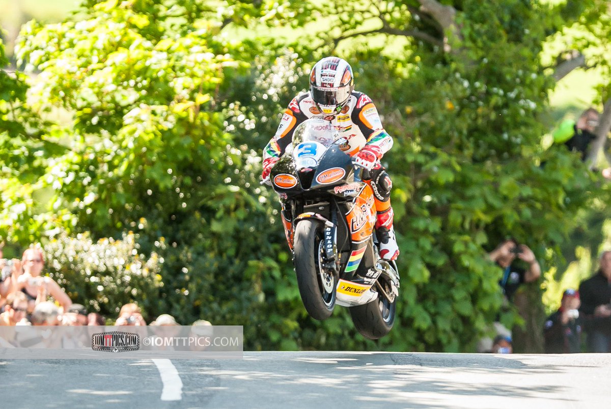 John McGuinness on the HM Plant Honda TT 2013