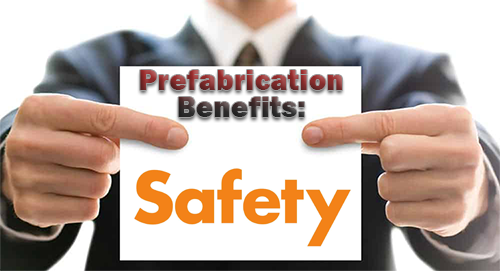 TBInc's tweet photo. Prefabrication Benefits: Safety! The redundancy of back-and-forth is gone when you use Electrical Prefab. More at https://t.co/6WIHPW7pvl https://t.co/XnCVkLAiuk