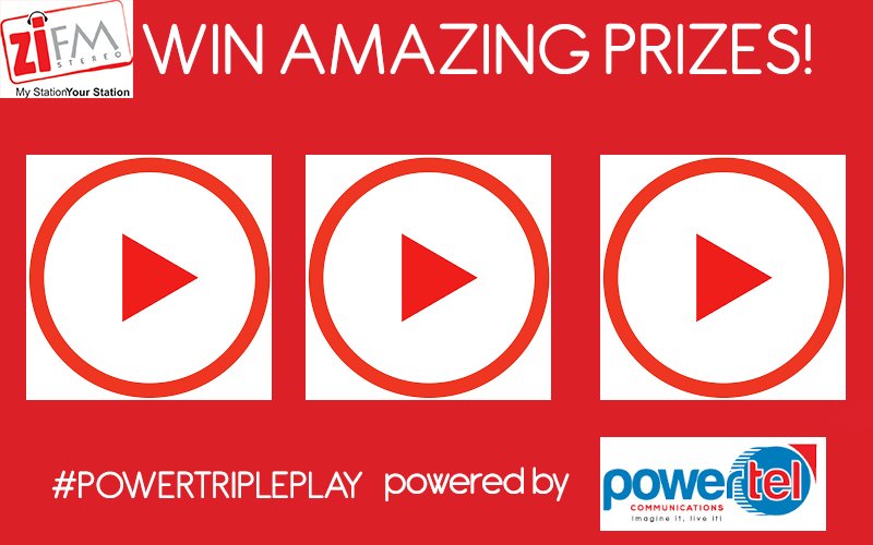 ZiFMStereo's tweet photo. @PowerTelZW is giving loads of prizes
tune in for Powertel #PowerTriplePlay at 1705 with @ChrissGreyZW and #RT https://t.co/JgwfBBEla7