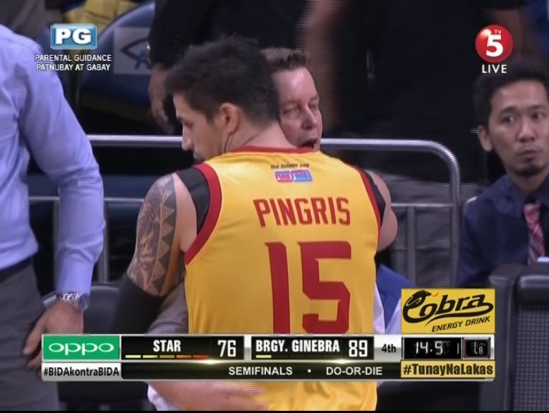 OneSportsPHL's tweet photo. Talk about respect! #ManilaClasico https://t.co/2vxpRrJtAN