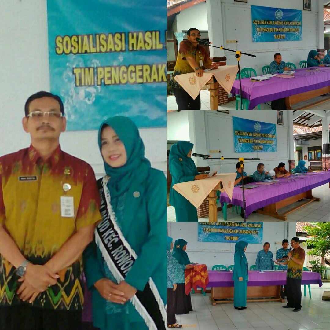 #Memberikan sambutan pengarahan n membuka Sosis Hasil Rakernas VIII TP PKK se Kec Rowokele di Pendopo Rumdin Camat Rowokele Selasa 21/2/17