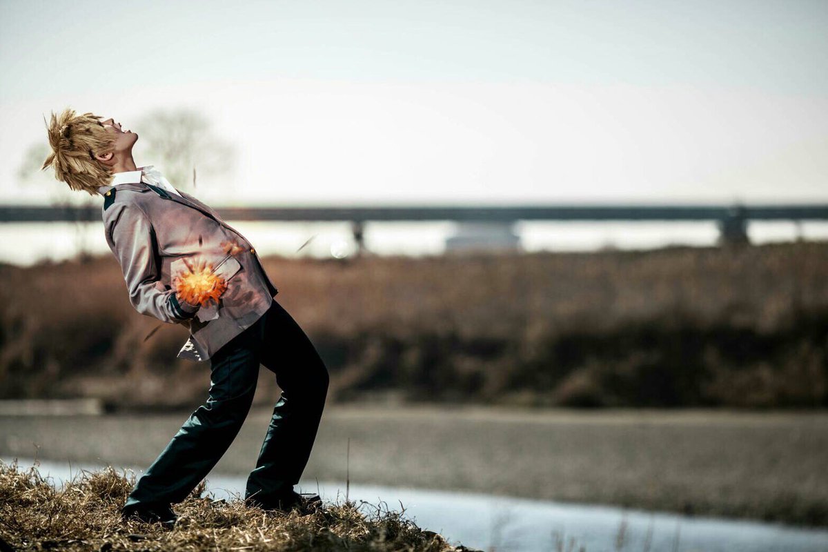 【コスプレ/爆豪勝己】
最初にこっち載せればよかったってくらい綺麗に爆発描いてもらえた😭🙏🙌💕💕💕
せっかくだから載せちゃう😂🙌❤