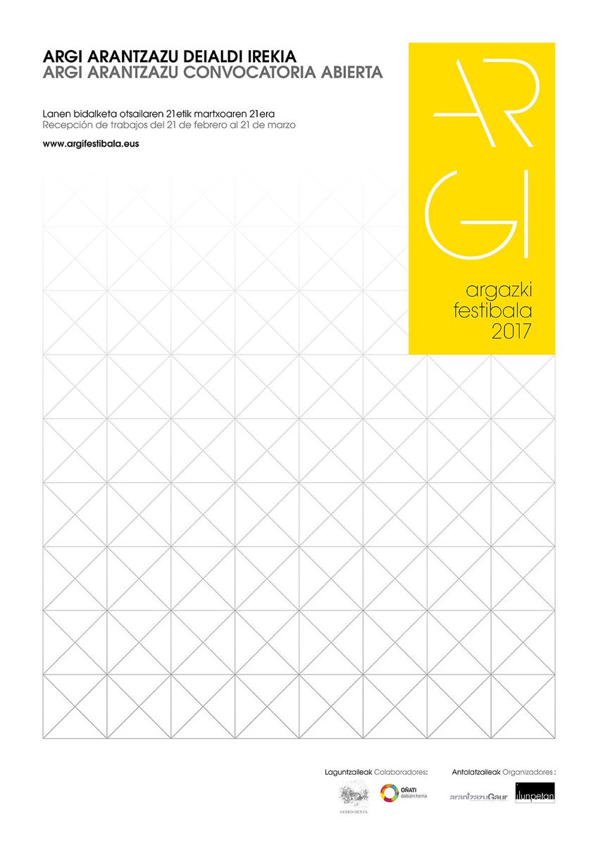 Estamos colaborando con Argi Festibala y su convocatoria.
Hay un mes de plazo y tenéis todos los detalles en la web: argifestibala.eus