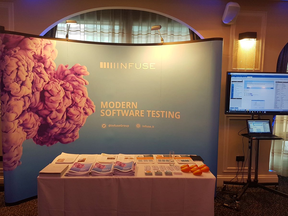 InfuseGroup's tweet photo. Visit our stand for whitepapers on DevOps, test automation, and Agile (and useMango demos) #DevOpsNorth #TestingNorth #AgileNorthTesting https://t.co/JstNR5Akwq