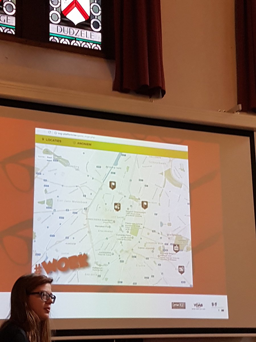 AnnickDW_TRAVI's tweet photo. Lancering #work #urbangame @StadBrugge #uitzenders present @VFUFFI #ew32 #jongerenOpStap https://t.co/SjNcLkwJNN