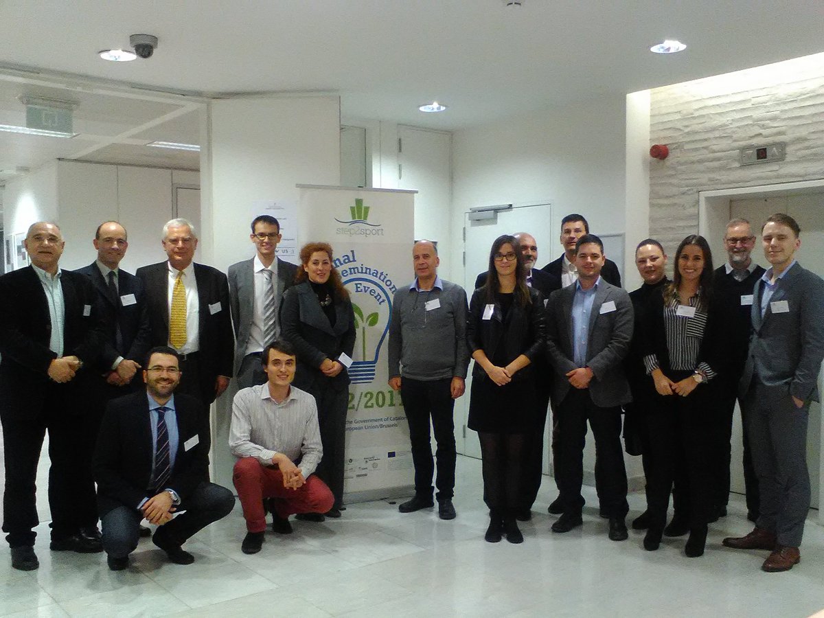 step2sport's tweet photo. @step2sport partners last photo. Step by step we experienced a great journey &amp; delivered significant outcomes.Congrats @EU_BUILDUP @H2020EE https://t.co/3H0odnqiwM
