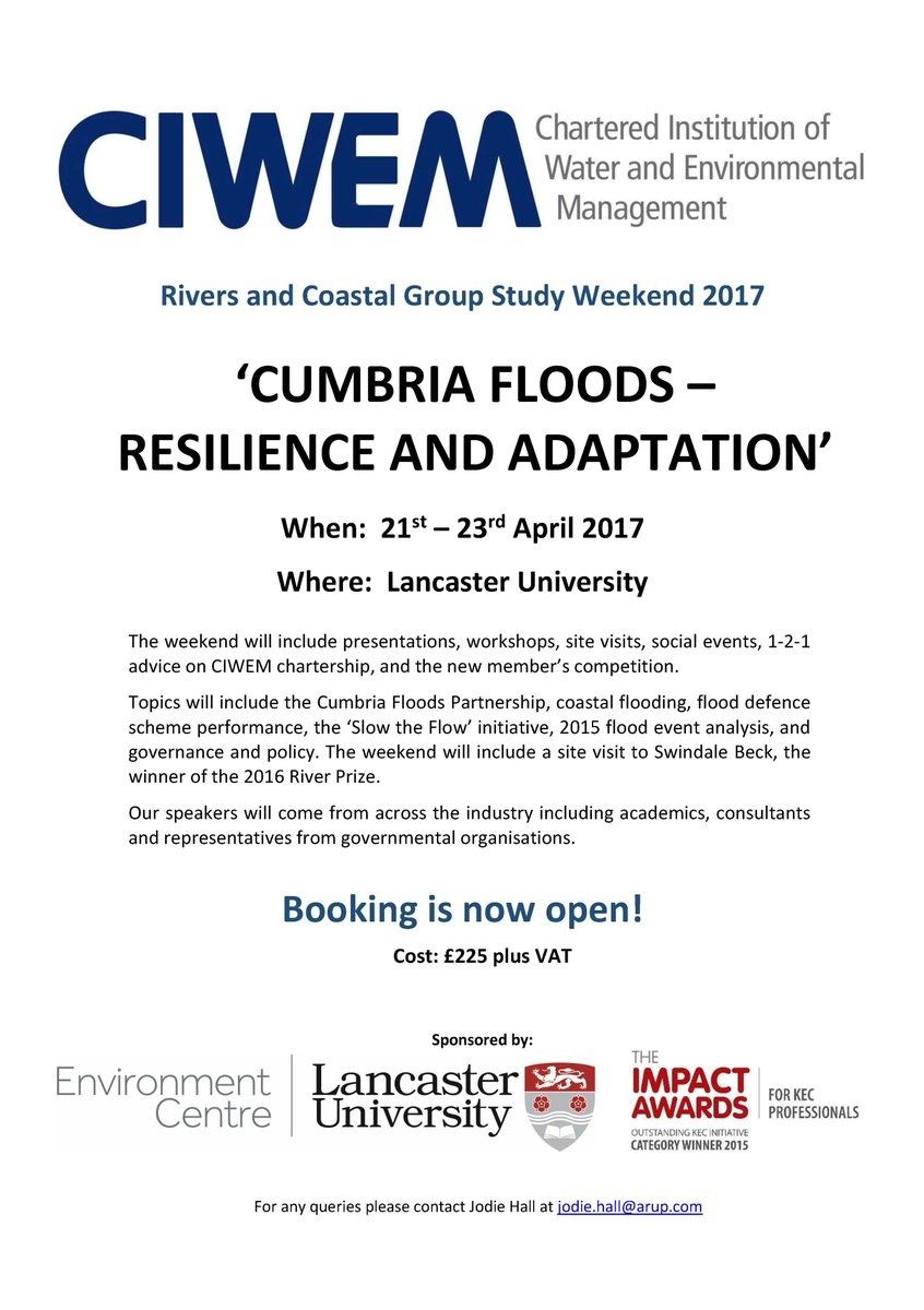 CIWEM Rivers & Coast tweet media