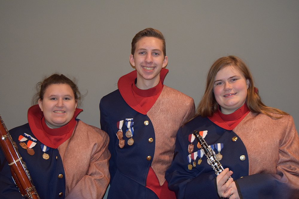 CVBuckskins's tweet photo. Congrats to Kaitlyn Guy, Ben Sylvester and Madison Feeser who participated in the 25th Susquehanna University Honors Band &amp; Wind Ensemble! https://t.co/taNwh1jkjD