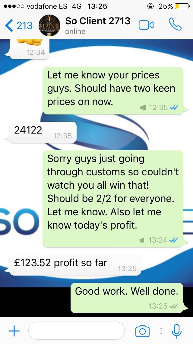 Georgelinf's tweet photo. Results coming in from my clients 👍🏻 good profits all around next set at 14:00 https://t.co/GxlFCOzIWw