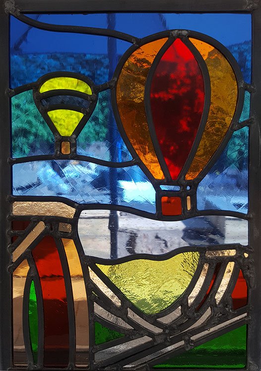 cutlinesglass's tweet photo. some #bristol themed #stainedglass I made for a lovely lady last summer #throwback #cutlinesglass https://t.co/0KR9FRqkoQ