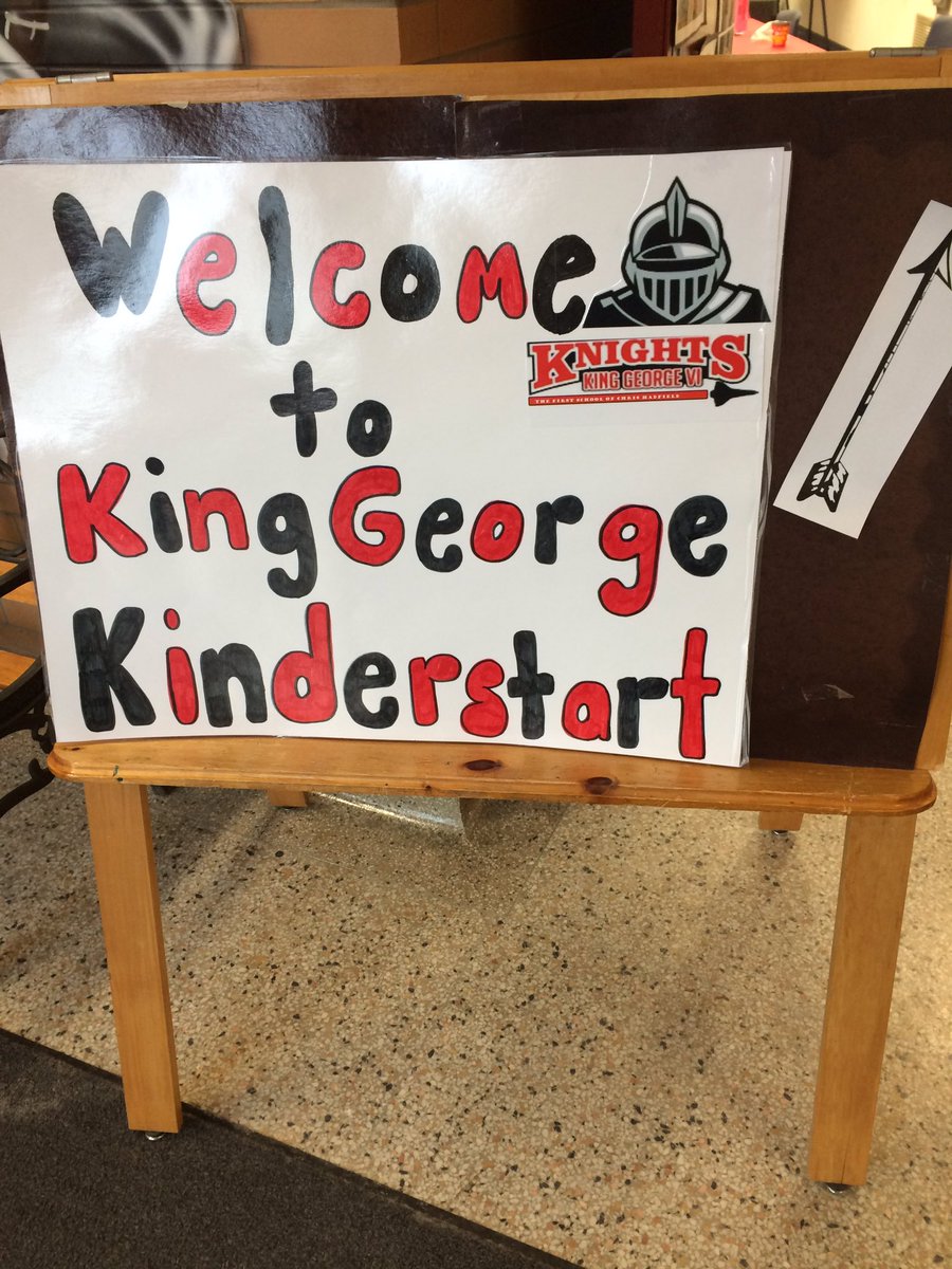 Kinderstart today! Come register your little Knights! #lkdsb