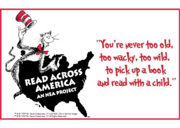 GaDOE_SS's tweet image. March 2nd is ReadAcrossAmericaDay--Dr. Seuss books are great in K-12. Yes even 9-12! Ask us what titles work well in your grade level/course
