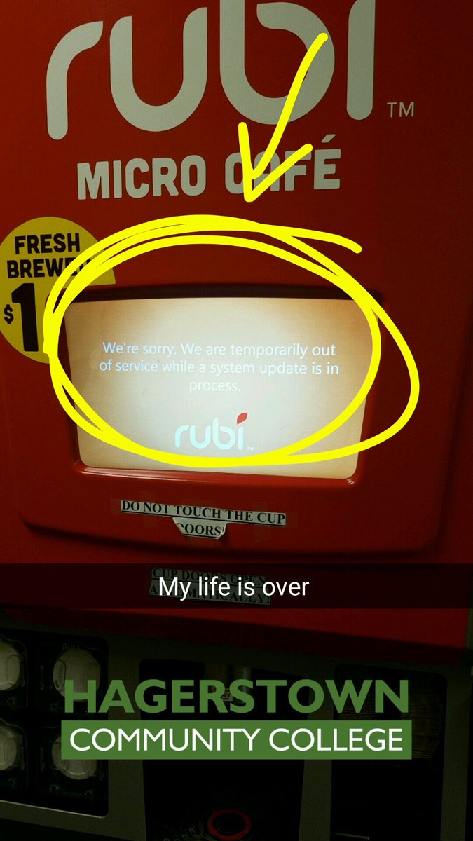 pinkthread's tweet photo. @hagerstowncc 😔😮😕😣🙁😭❌☕ https://t.co/tdip04Woag