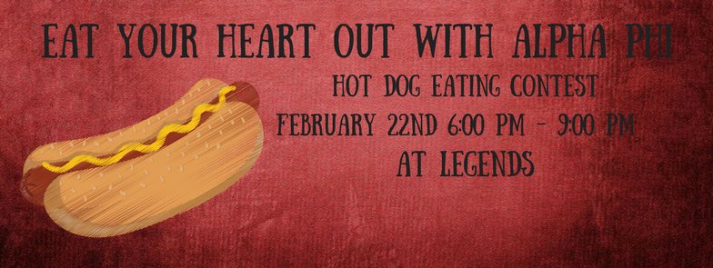 Don't forget to find a sister to purchase a ticket! Come out and enjoy some food and have some fun! Tickets are only $5!