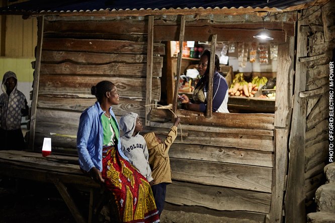 ScalingOffGrid's tweet photo. Businesses can't run in the dark. With #energyaccess, ppl aren't limited to working solely during the day &amp; can increase earning potential https://t.co/9Egkn4VmQV
