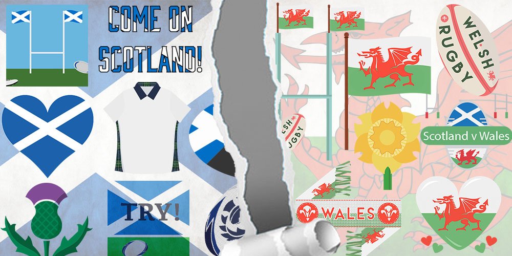 The 6 Nations continues with #SCOvWAL! Fly the saltire flag with <a href="/scotmoji/">Scotmoji</a>
iOS: buff.ly/2kR0bNv 
Andr:buff.ly/2kRailk