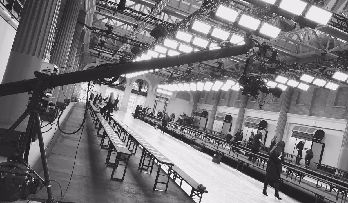 Jib set #londonfashionweek #Catwalk