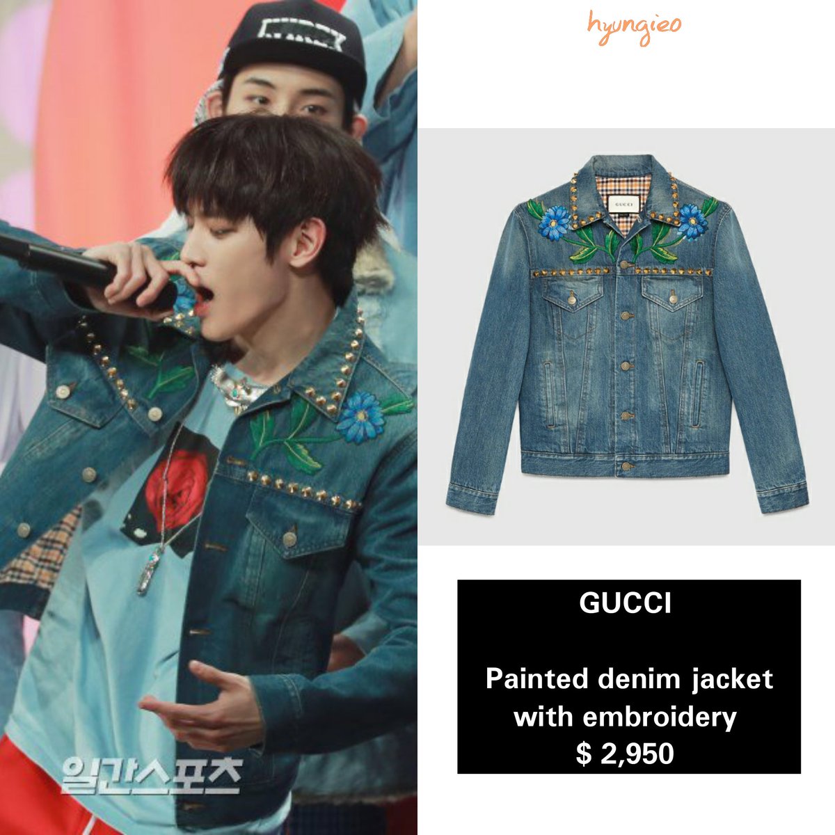gucci men denim jacket