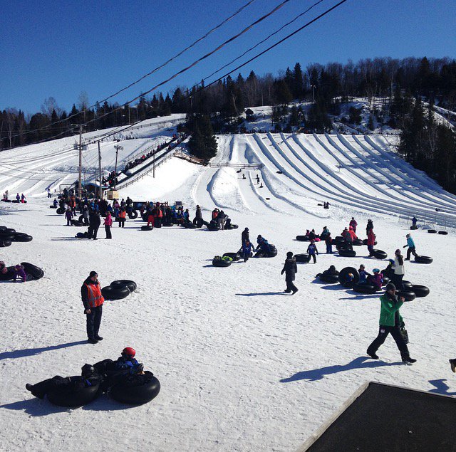 TDSB_Winona's tweet photo. Tubing on the #SEVEC trip. https://t.co/gHs6qz6lDo