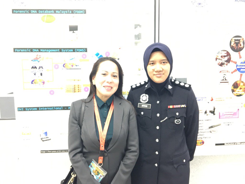 CrimeLaboratory's tweet photo. PSSupt Ligaya Sim, DDA, PNP CL, visiting the DNA Lab in Royal Malaysia Police @pnpdpcr  @pnppio @PNP_CPSM https://t.co/Il50viJbIX