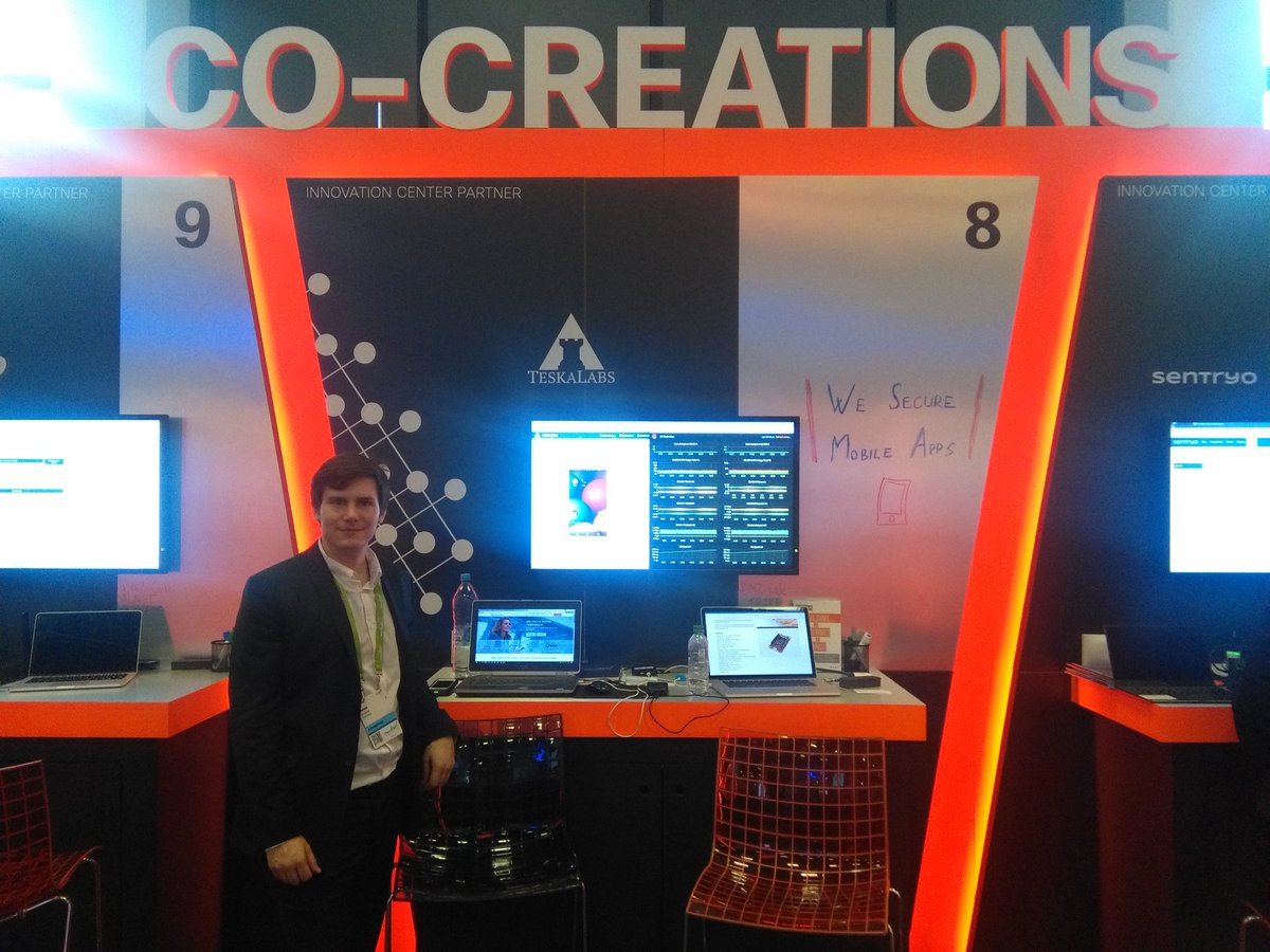 Happy to present <a href="/TeskaLabs/">TeskaLabs</a> at @CiscoLiveEurope this afternoon Live Demo of our New Technology -stand 8,hall 2.2! #MobileApp #IoT #Security