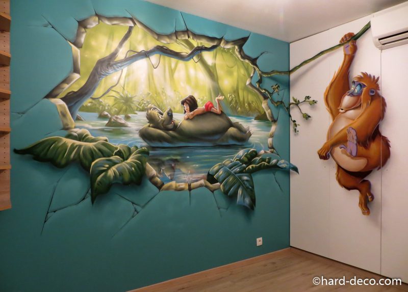 hard_deco's tweet photo. #Disney #junglebook #DisneylandParis #Jungle #decoration #graffiti  
"Il en faut peu pour être heureux" https://t.co/lAnAf736xn