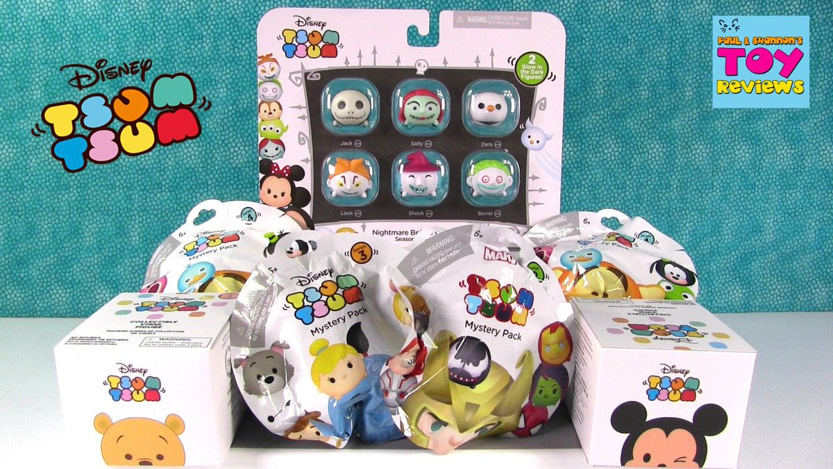 One more review by <a href="/pstoyreviews/">PSToyReviews</a> - check out the Disney Tsum Tsum Nightmare Before Christmas Palooza here: youtube.com/watch?v=SWibPG…