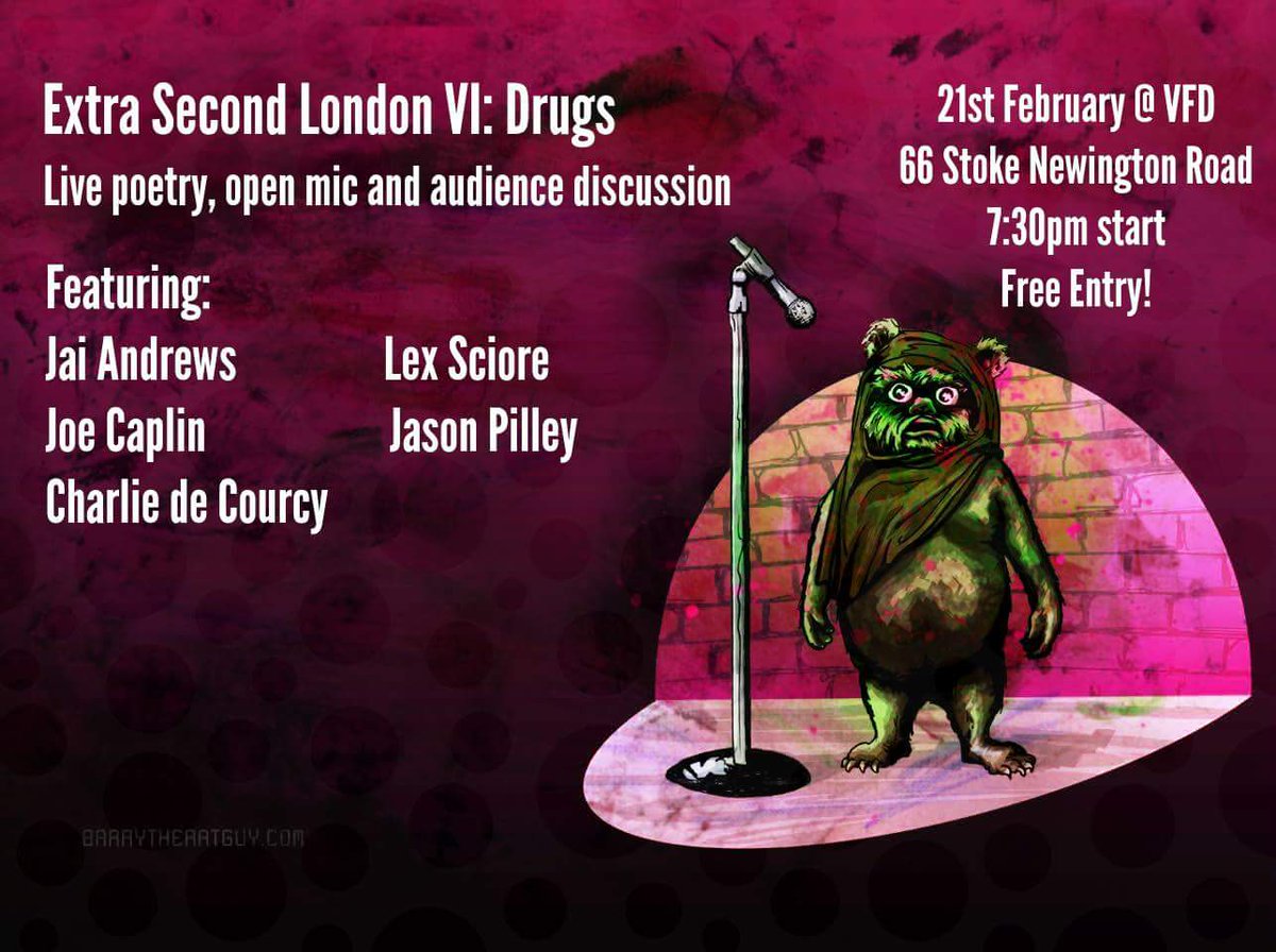 Tonight at <a href="/vfduk/">VFD</a>! Doors at 7.30pm, get down early for an open mic slot!