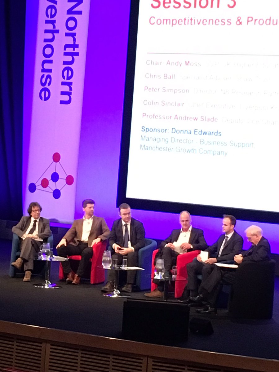 charlikelsallPA's tweet photo. #npconference17 #manchester Prof Andrew Slade will be discussing competitiveness &amp; productivity and how @leedsbeckett can contribute to NP https://t.co/m5LMIuq8Wt