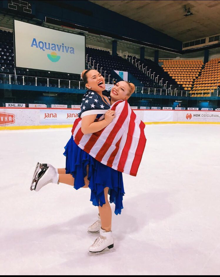 CASEYYOUELLETTE's tweet photo. Bringing home the gold for the greatest country in the world #internationalchamps #skyordie #TeamUSA ⛸🇺🇸🥇 https://t.co/yzkZqaVhen