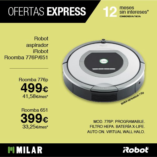MilarCOMELSA's tweet photo. ¿Aún no habéis visto las #OfertasExpress de febrero? Son unidades limitadas y estos precios duran hasta el día 25 -> https://t.co/K0bQr0SjO3 https://t.co/YL6MyBkS8j