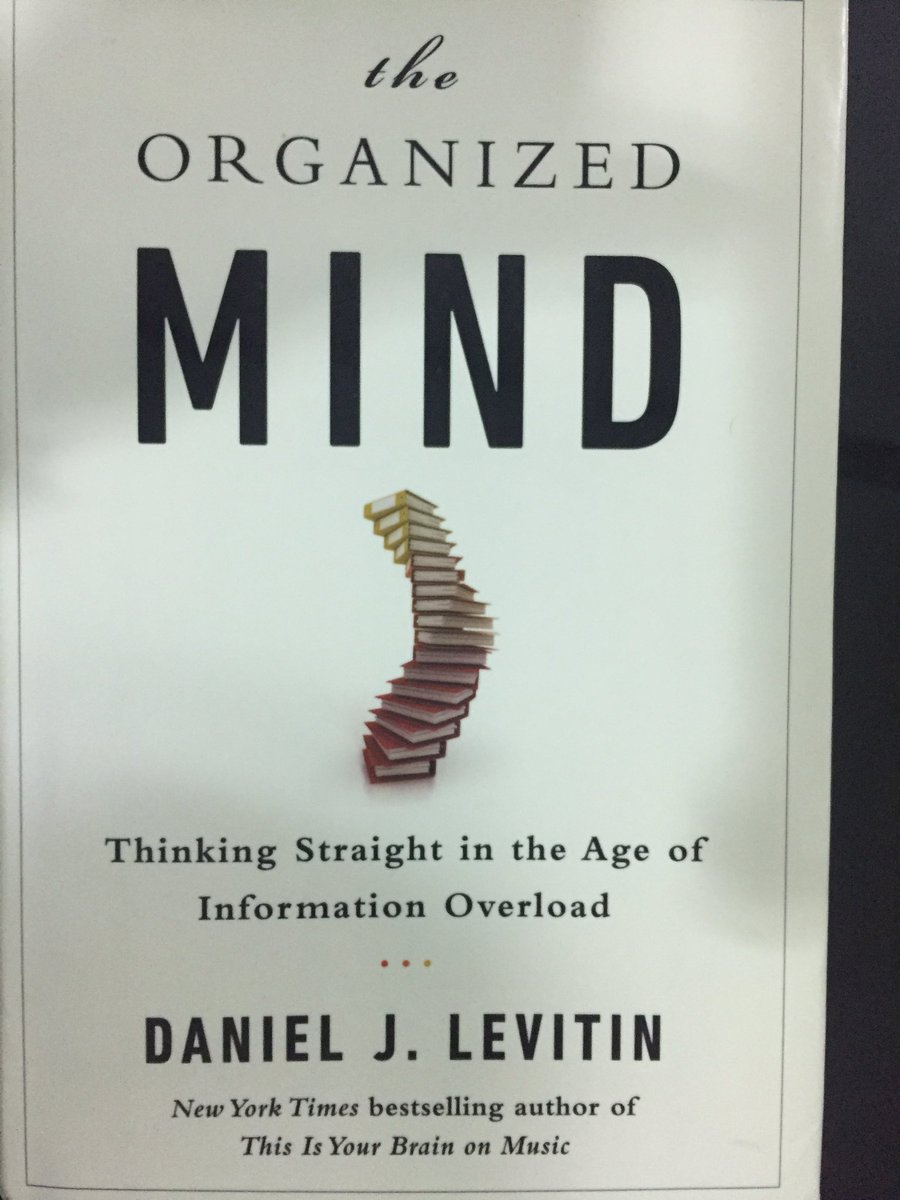 bhaipatel56's tweet photo. #NewJourney #Transform #TheOrganizedMind #DanielLevitin https://t.co/VRbW65Z2nS