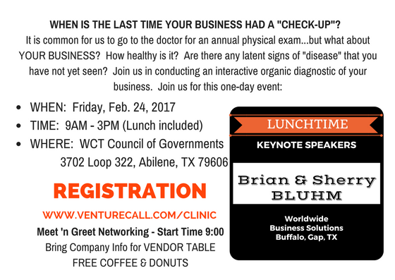 VentureCall's tweet image. THE BUSINESS CLINIC REGISTRATION CLOSES TOMORROW!  venturecall.com/clinic Invest IN your business by working ON your business this Friday.