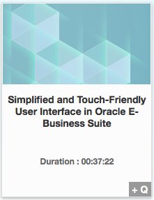 Oracle_EBS's tweet image. #OracleEBS #ATG Webcast: &quot;Simplified and Touch-Friendly User Interface in EBS&quot;. Click here for more details... ora.cl/iz87