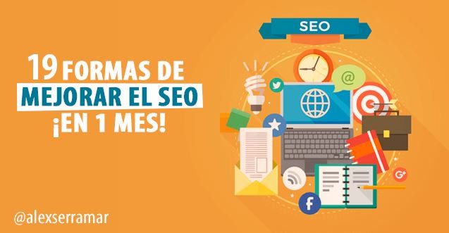 JuanCMejiaLlano's tweet photo. 19 Formas de mejorar el Posicionamiento en buscadores de tu web en un mes https://t.co/1f7hca4tDI #CommunityManager https://t.co/Tc2w5uPohC