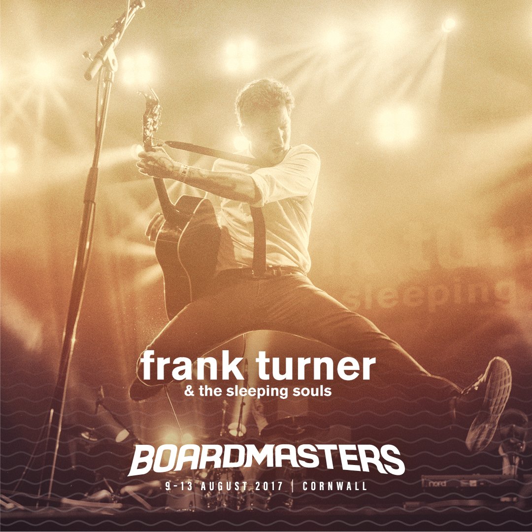 boardmasters's tweet photo. The 'People's Prince of Punk Poetry' @frankturner is heading to Friday's Boardmasters - who's joining us?

https://t.co/15mXEDCoH7 https://t.co/jW5ehRnAOu