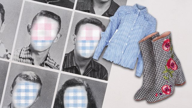thisisheartlife's tweet photo. Gingham has grown up! #fashion #spring #lfw #LFW17 https://t.co/04BgFbB8DR https://t.co/c1Mx0cgppl