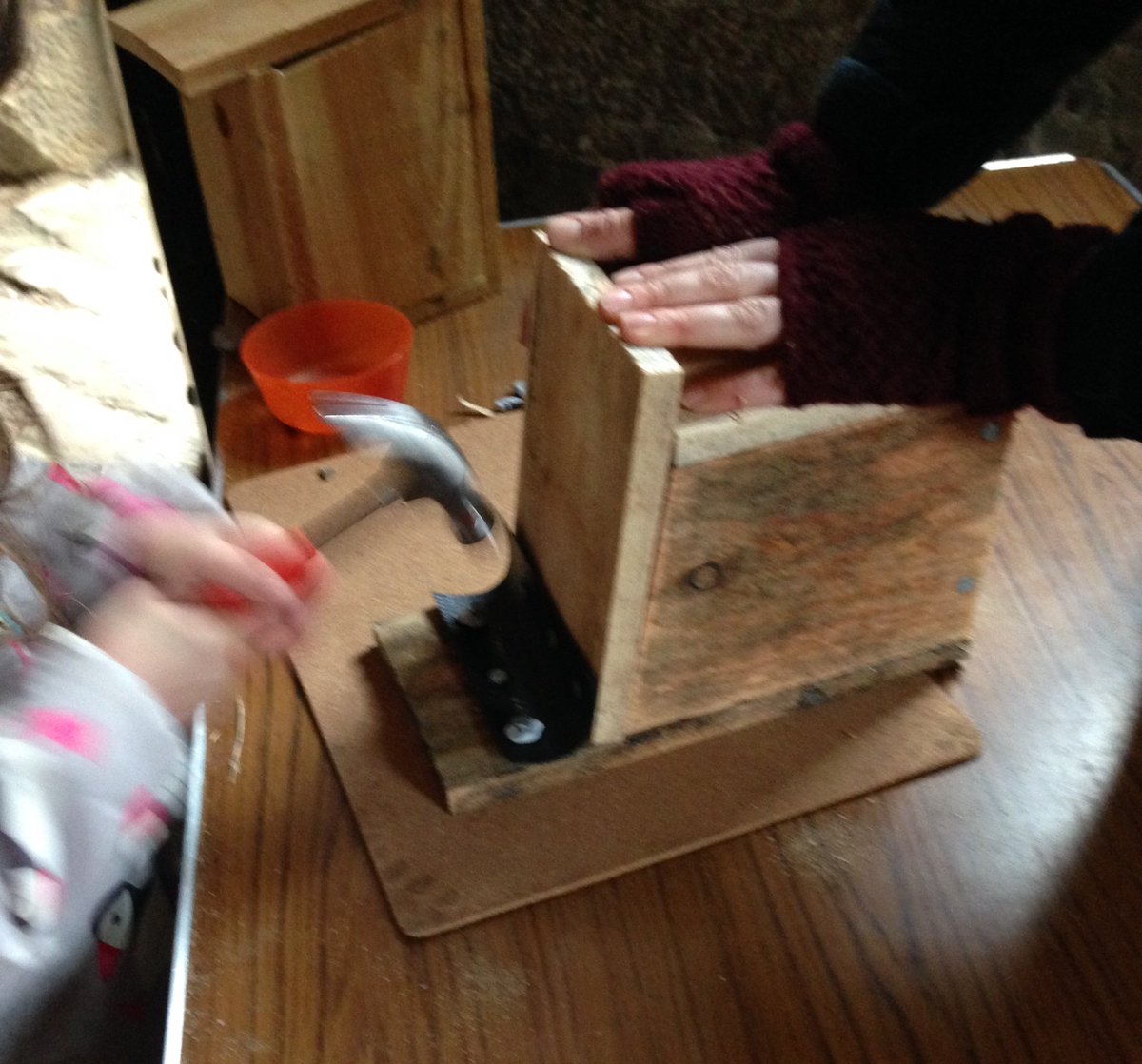 gibsidestableNT's tweet photo. Had a great day bird box making @NT_Gibside spaces available tomorrow if you'd like to make one for your garden https://t.co/k67p1mUMzt https://t.co/zfdlKkV4PP