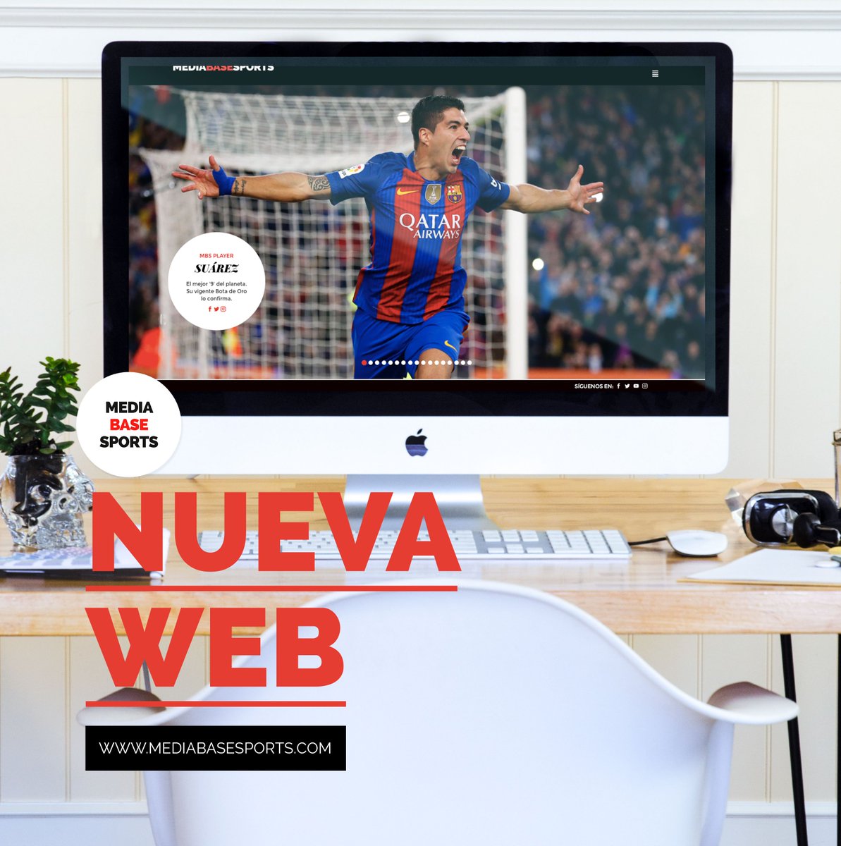 MediaBaseSports's tweet photo. 🆕 | En @MediaBaseSports estamos de enhorabuena. 
Estrenamos nueva web. ¡Bienvenidos!
⏩⏩ https://t.co/o5wnQVKA5V https://t.co/OXo1W2YxBE