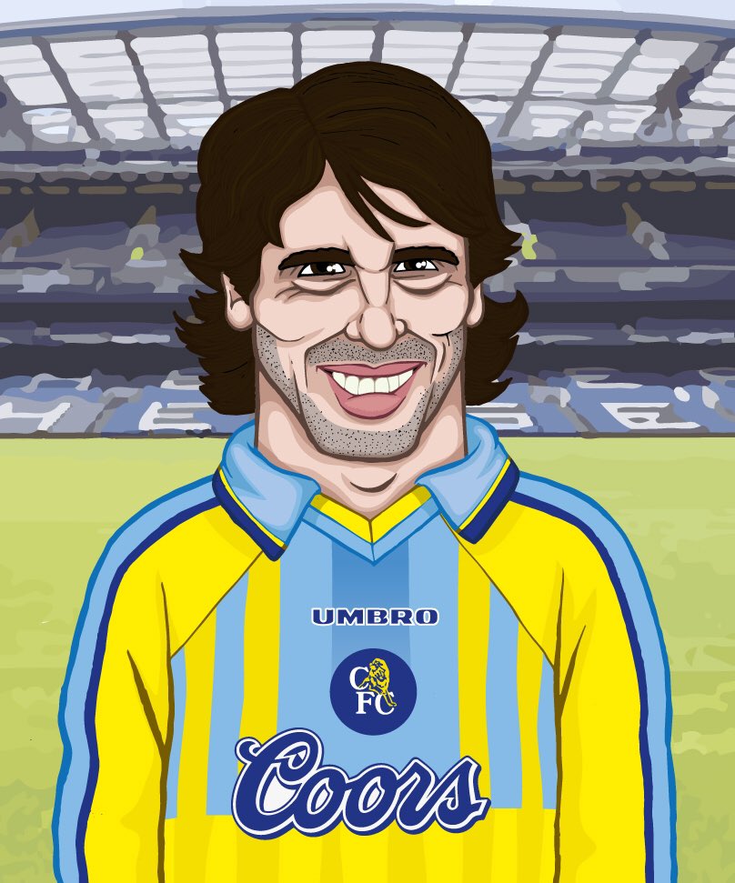 Rob__Mathieson's tweet image. #GianfrancoZola #25 #goat #magicbox #robmathieson #chelsea @chelseafc #ktbffh #chelseafc