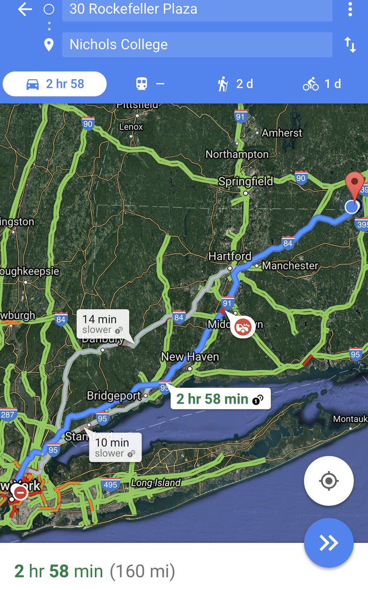 Nichols_College's tweet photo. It's a quick drive to @Nichols_College, @alroker, in @townofdudley #Mass. @VisitCentralMA @chamberworc @nbcboston C'mon up! #Rokerthon https://t.co/N0FLiXNA2w