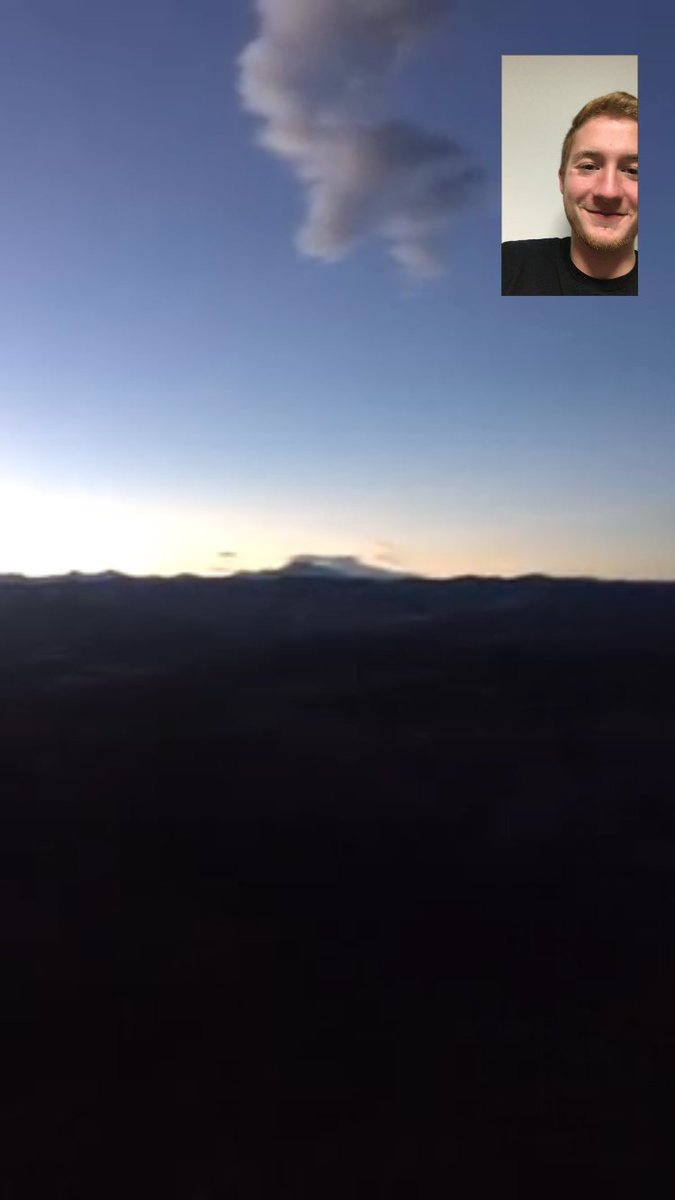 wild_dirk_11's tweet photo. The most beautiful human facetimed me yesterday to show me her amazing view &amp; I love her for it @MackenzieWenig https://t.co/JFXdcPBu3o