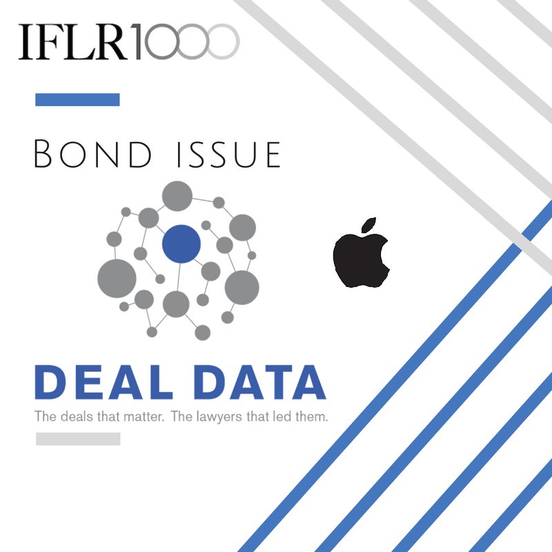 IFLR1000's tweet photo. ๐บ๐ธ@Apple $10 billion #notesissue @HoganLovells #simpsonthacher advise https://t.co/nY5ooXXrv0 https://t.co/U9MntjrUND
