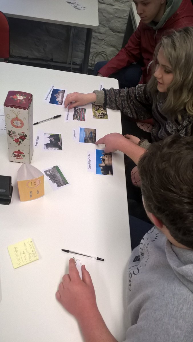 katiebACT's tweet photo. Today I ran a session on the importance of tourism in #Wales ! Here are some the activities we did today! #ESDGC #Welsh https://t.co/WO5Fc7duDZ