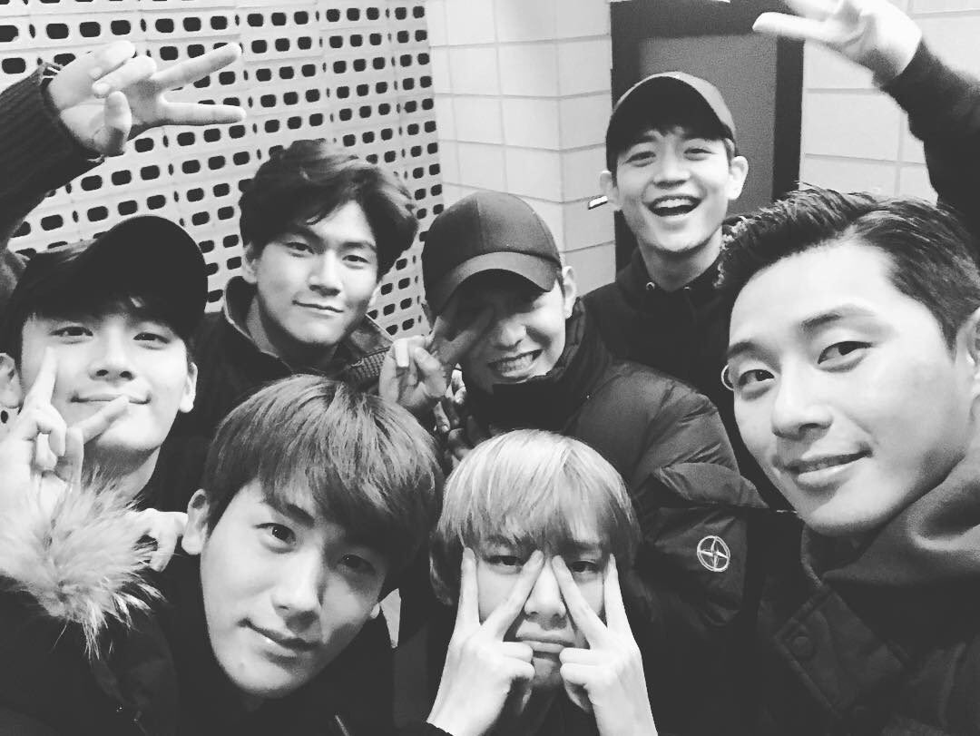 Hwarang_KBS's tweet photo. Cho Yoon Woo's IG Update: "Hwarang, thanks again❣#YeoWool #DanSae #BanRyu #SuHo #SamMaekJong #HanSung #SunWoo really bye..😁" https://t.co/HCoSIYYoTO