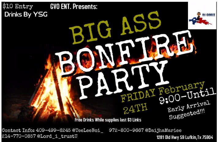 Lord_I_TrustU's tweet photo. 1ST UP FEB.24 #SFABigAssBonFire2k17
THIS FRIπβΆοΈ4 PRESALES HMUπ₯π₯π¨π¨π¨π₯ FREEπ₯'s
2ND UP MAR.1 #GirlCodezπ€³π»ππ―
π
π½π
3RD MAR.24 #BootCamp2k17 πͺπ½πππ₯ https://t.co/4noThQLnDV