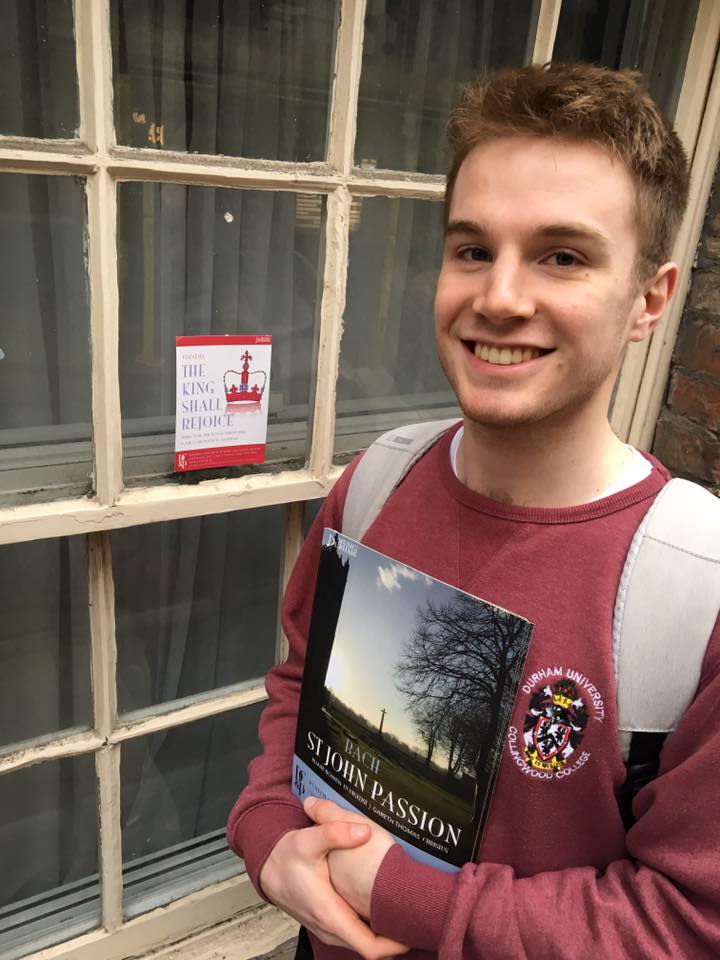 Alex was happy to find this still here while on our John Passion poster round! Get your tickets for 13/03 now #Bach musicdurham.org/event/dunelmjo…