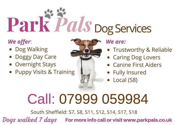 ParkPalsS8's tweet photo. Our love of dogs has led us to set up our own business. We love dogs!. π #sheffieldissuper #sheffielddogwalker #sheffield #sheffielddogs https://t.co/LT7FxkwEmE