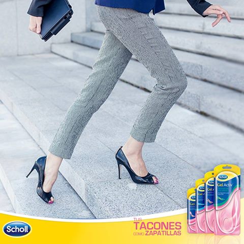 farmarunci's tweet photo. ¿Tiemblas cada vez que piensas en llevar tacones todo el día? Pruebas las plantillas de Scholl y tus tacones se convertirán en zapatillas. https://t.co/NxFIxcqEjY