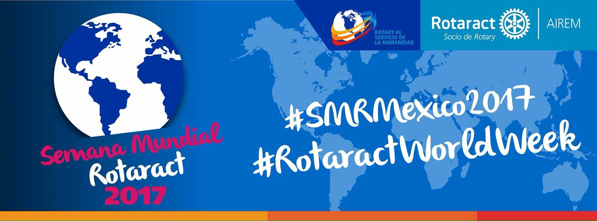Estamos muy ansiosos de iniciar la #SMRMéxico2017 #RotaractWorldWeek estamos listos. #Rotaract #Rotary #Distrito4130 #AIREM